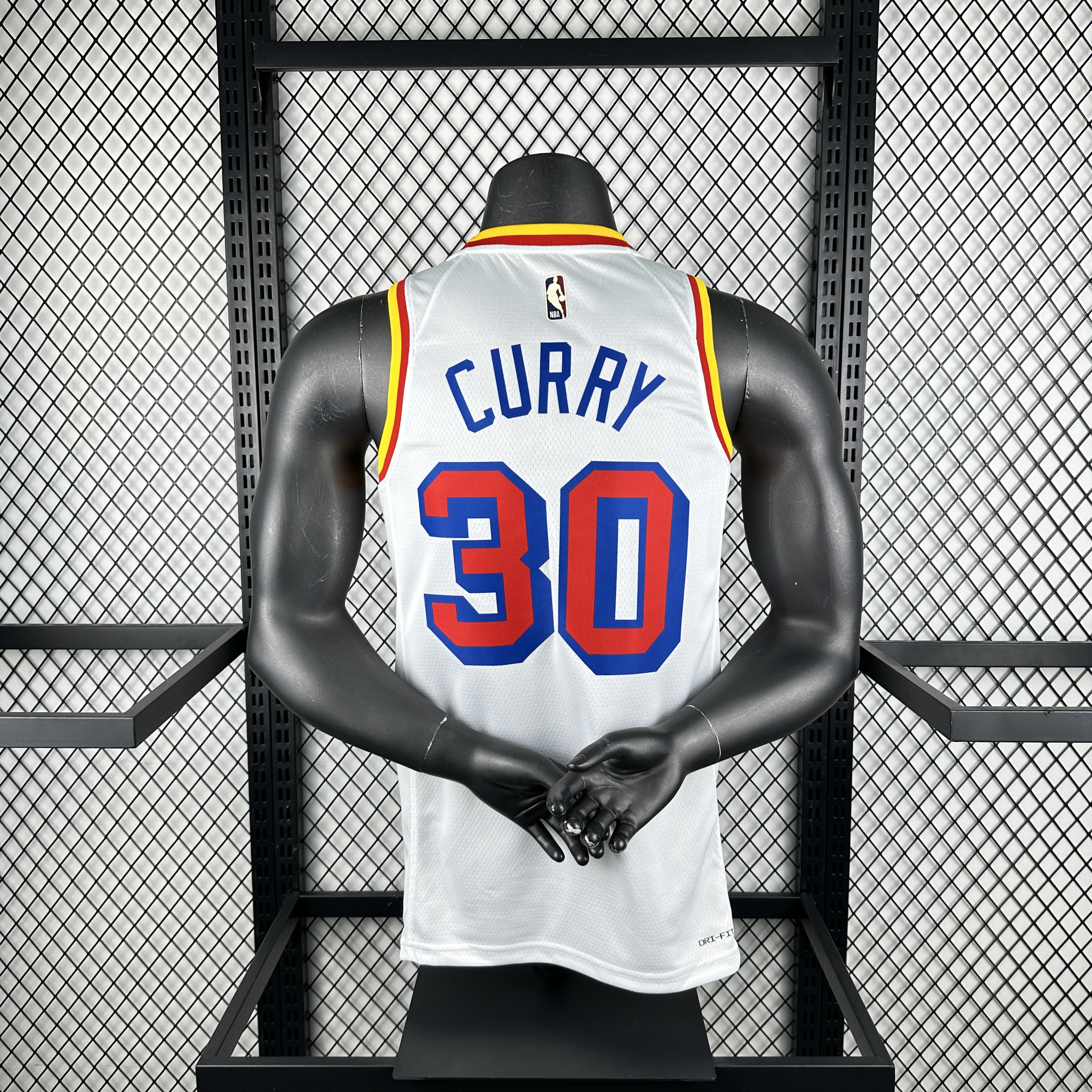 Men Golden State Warriors 30 Curry white NBA 2024-25 Season Jerseys->golden state warriors->NBA Jersey